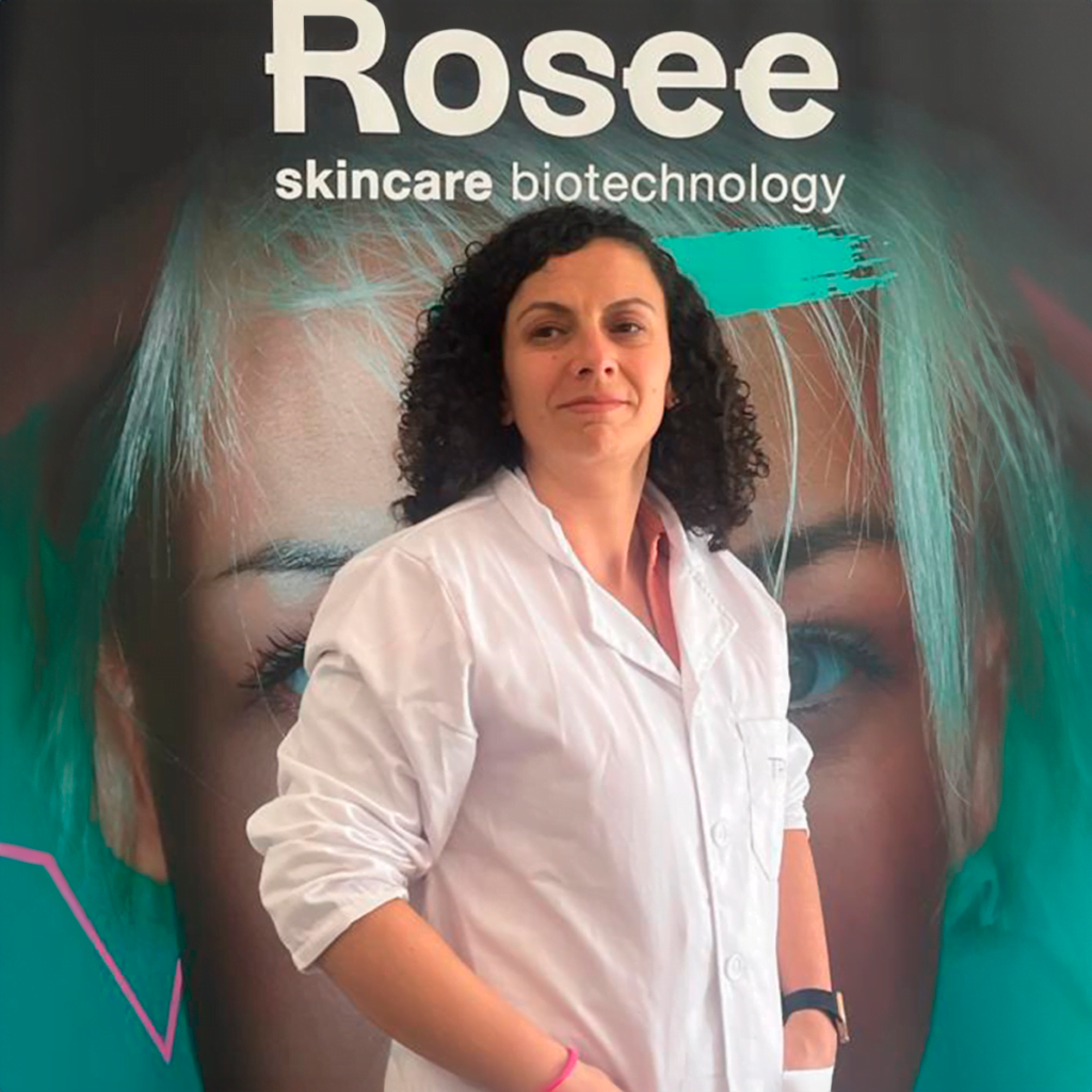 Rocio Garrido , formuladora y CEO de Rosee